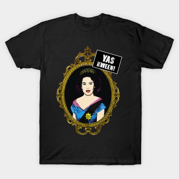 yass kween - broad city shirt T-Shirt by Naive Rider